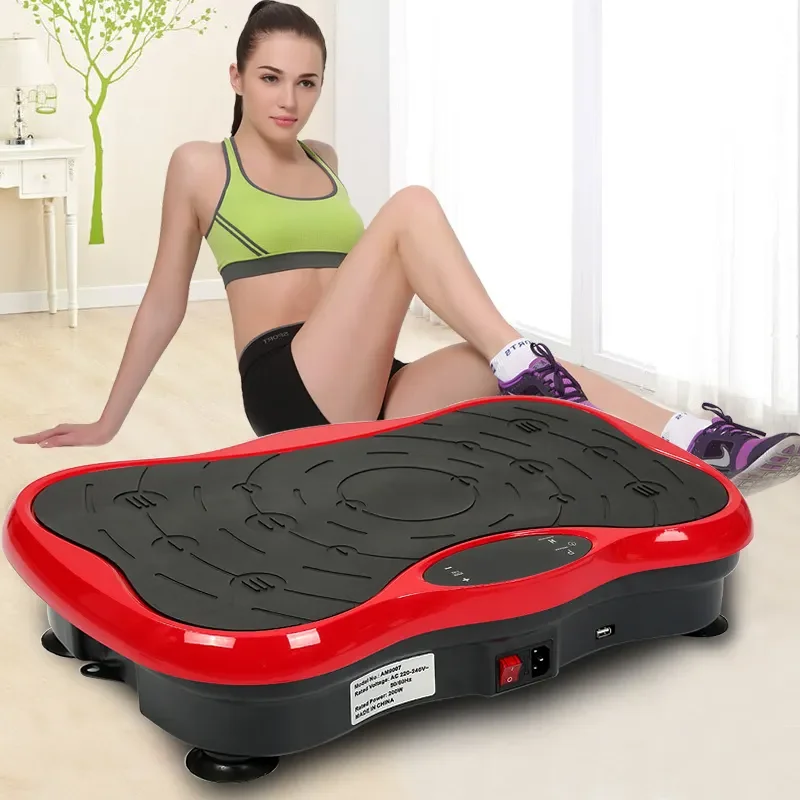 Commercial Bodybuilding Crazy Fit Massage Vibration Plate Exercise Slimming Machine for Loss Weight