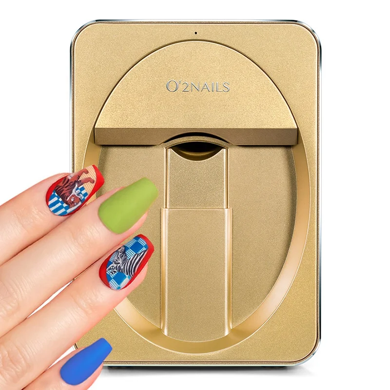 Цифровой принтер для ногтей O2NAILS, умный портативный принтер для ногтей H1, печать на ногтях, Одобрено CE FCC