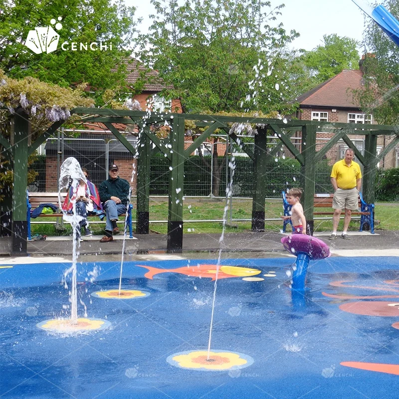 Cenchi sprayground аквапарк для двора водный фонтан дуга DIY большой брызговик
