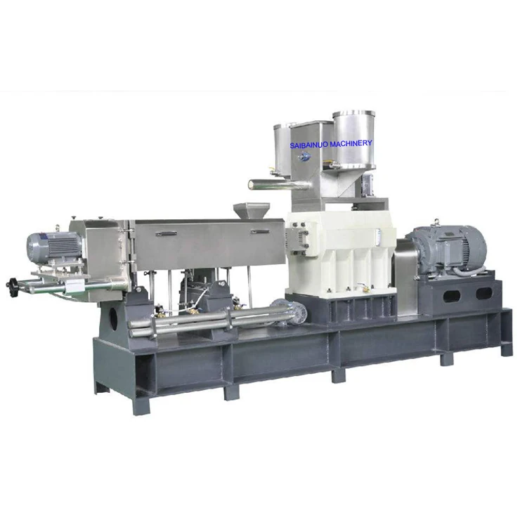 Industrial Textured Vegetable Protein Extruder Manufacturing Machine