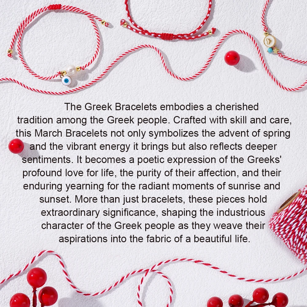 Go2boho 3mm Copper Bead Synthetic Turquoise Ladybug Stack Martis Series Jewelry 2024 New Greek March Bracelets for Her His