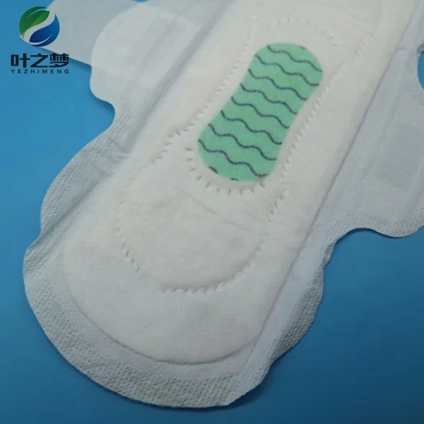 
OEM factory function chip bamboo anion far infrared magnetic disposable women sanitary pads sanitary napkin 