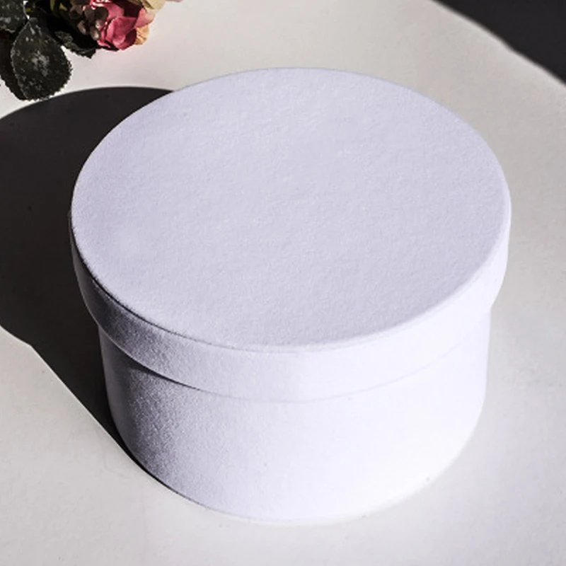 Все размеры оптом картонная консервированная роза Подарочная упаковка Пользовательский логотип розовая бумага роскошная круглая Цветочная шляпа Подарочная коробка с крышкой