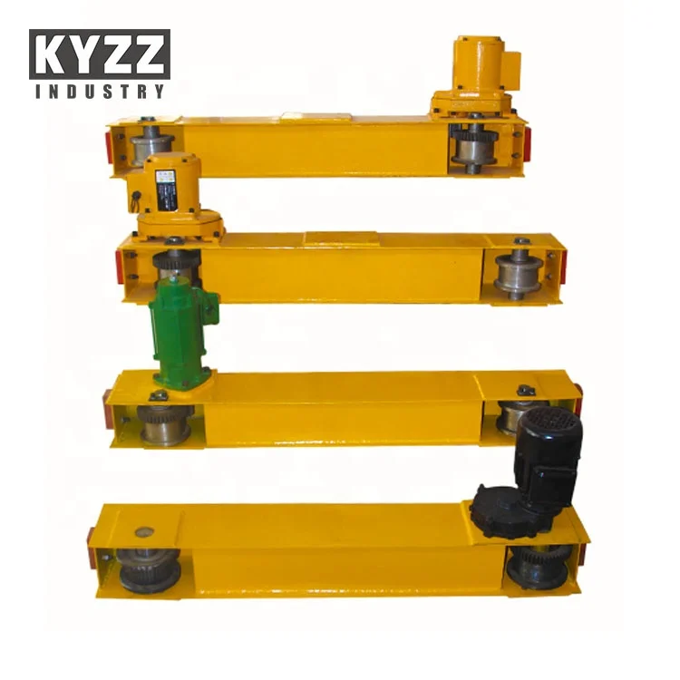 Traveling End Carriage Truck Beam Price With Motor Wheel For Single Girder Overhead Crane 10 5 Ton