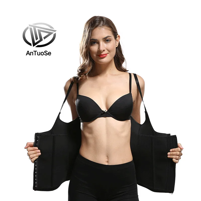 corsets istanbul turkey Zippered body-hugging vest corset pants Plus-size women bundle their waists with sweat bandana corset