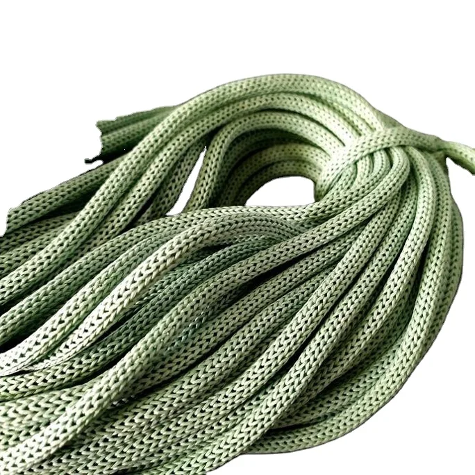 pure paper cords knitted paper rope braided paper cord packaging rope