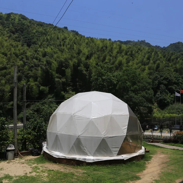 Сверхмощный геодезический прозрачный Круглый купол большая Коммерческая палатка