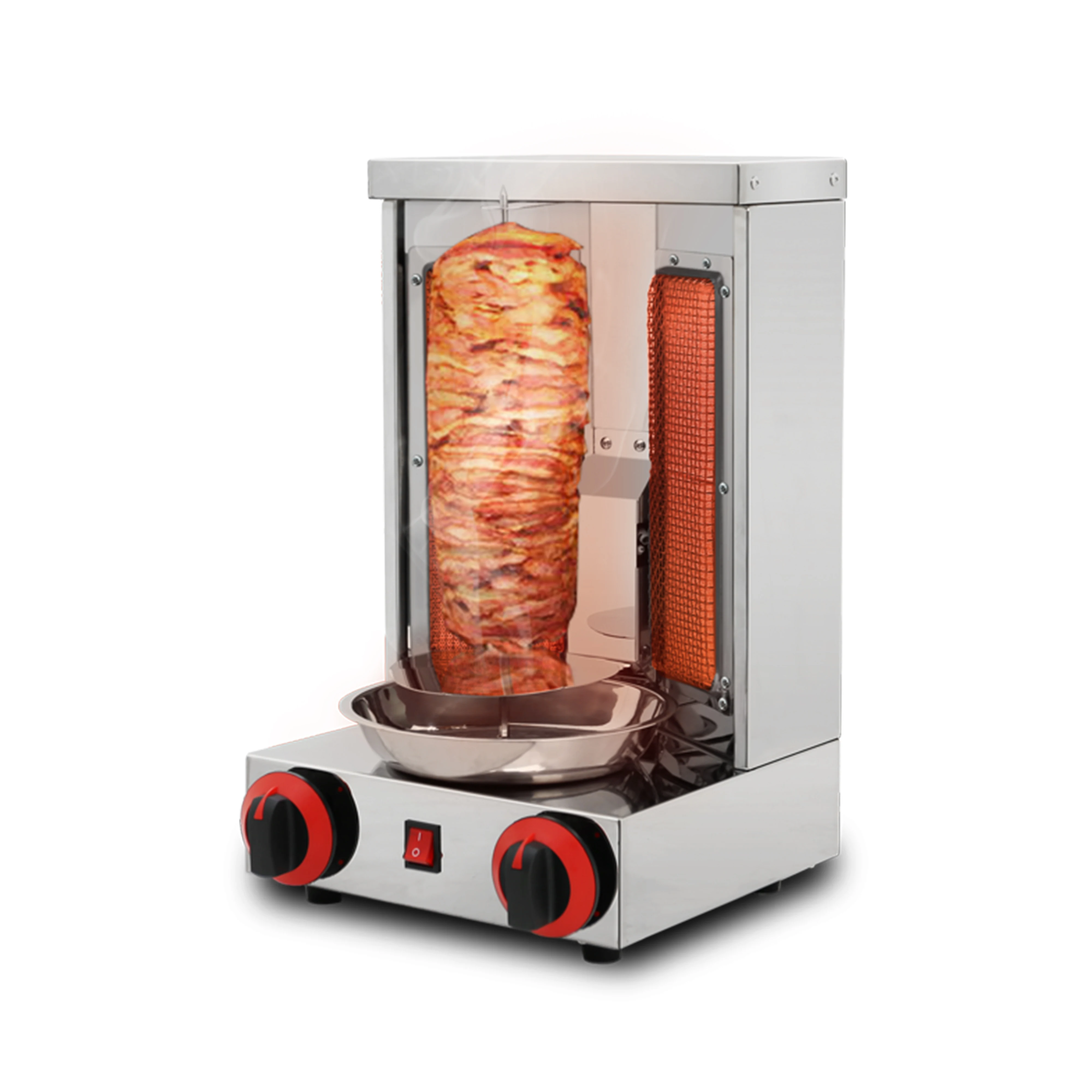 Немецкая Deutatandard Автоматическая вращающаяся газовая машина Doner Kebab для приготовления курицы шаурма гриль