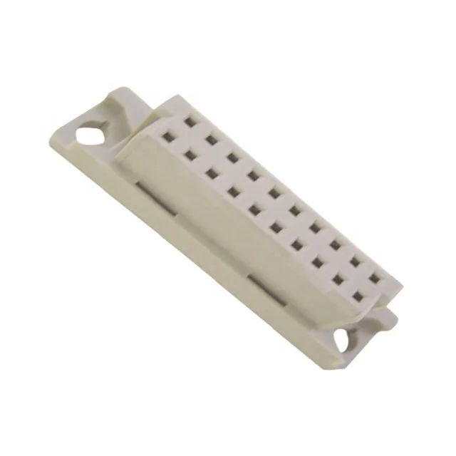 3 rows DIN 41612 Euro Connector Female 3*16Pin 32pin 48Pin Straight Terminals DIN41612 connector