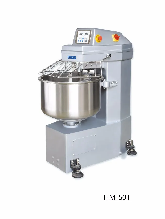 Высококачественный хлебобулочный миксер из нержавеющей стали коммерческий 50 кг спиральный миксер для теста для пиццы