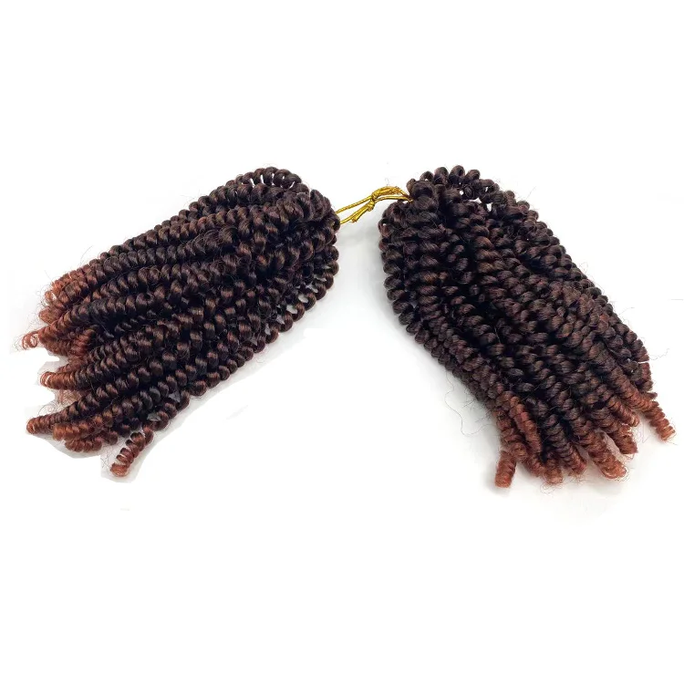 new arrival synthetic crochet braiding hair extension spring twist braid hair pre-twisted ready to use