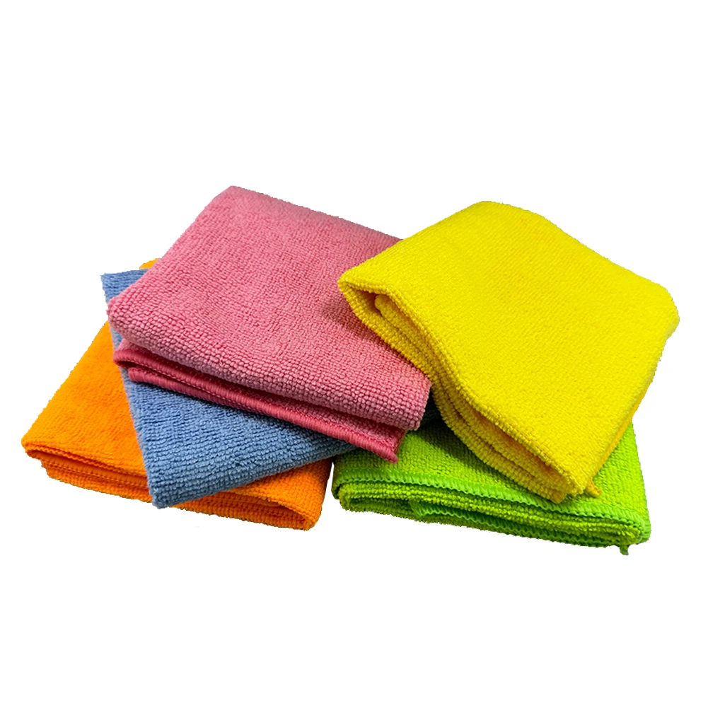 Premium 16x16 Inch Microfiber Towels 12 Pack Cleaning Cloths for Car Washing Ultra Absorbent Microfiber Cleaning Cloths