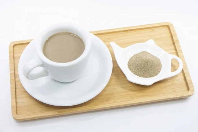 Flavorful popular latte base roasted hojicha green tea powder tea flavors with brown sugar