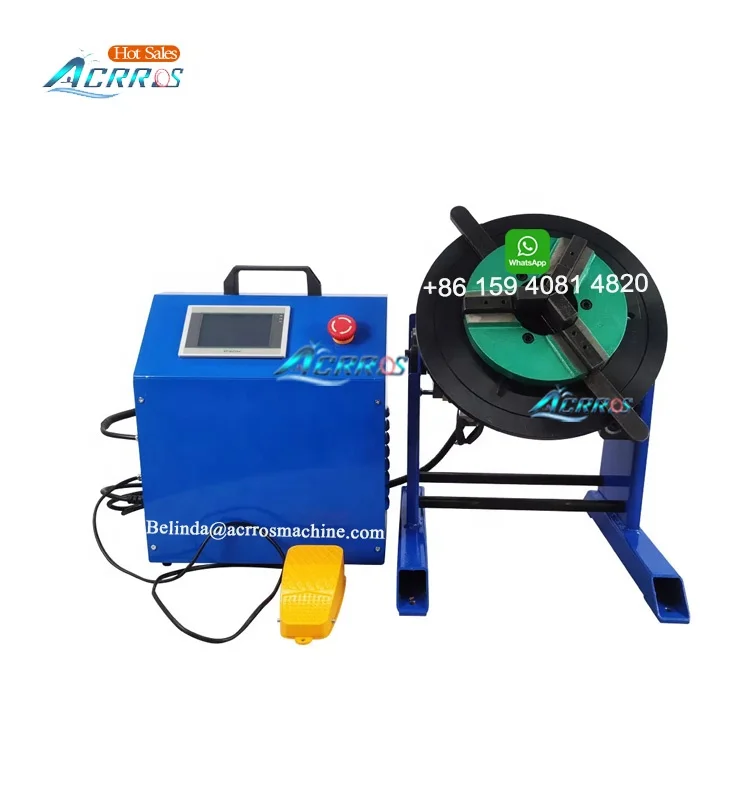 CNC-50 50KG Welding Positioner 220v Turntable with PLC Controller