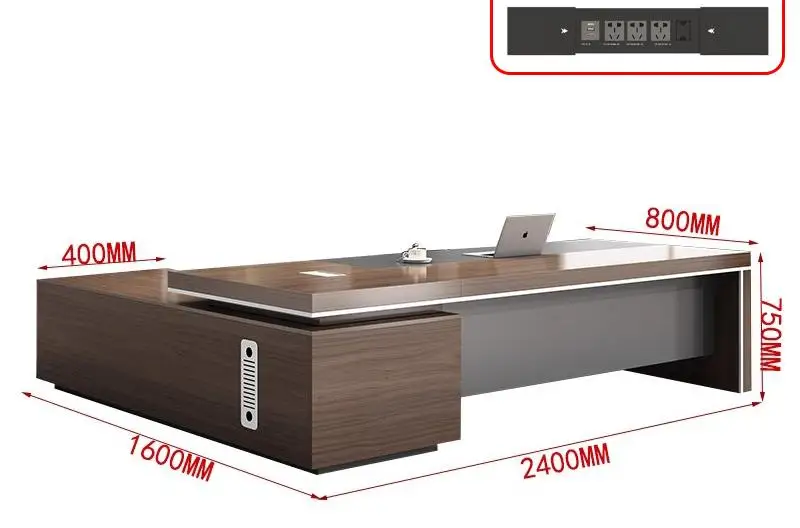 Chuangyue высококачественный рабочий стол современный босс офисная мебель исполнительный