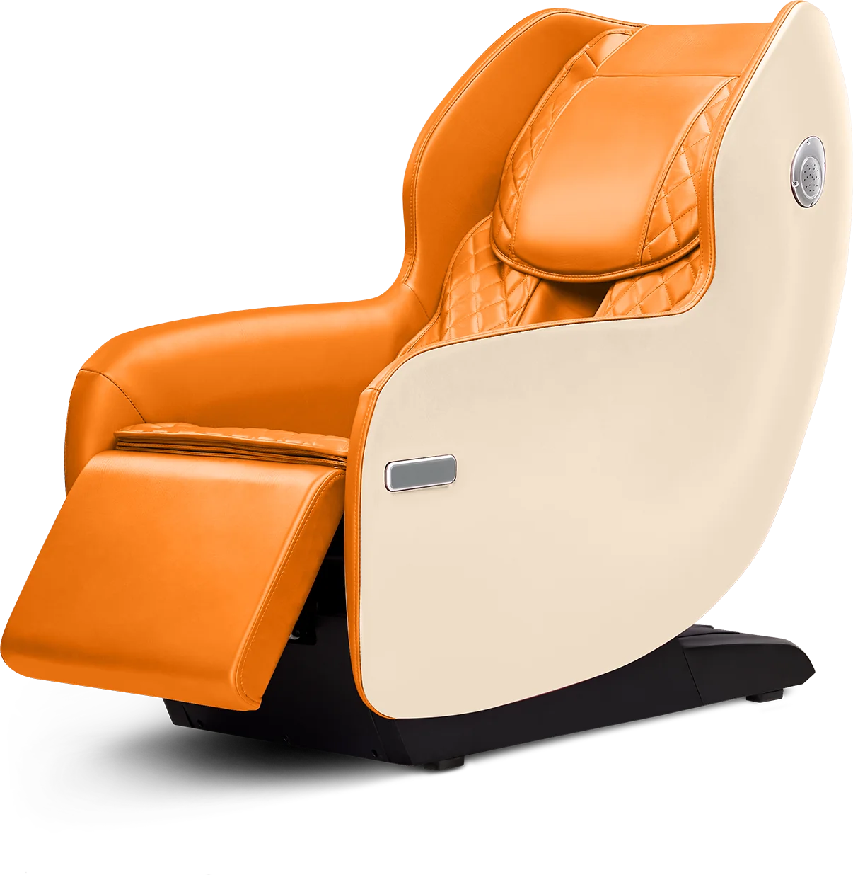 Modern Design Upholstery Faux Leather Heated Small Leisure Massage Chair for Space Saving