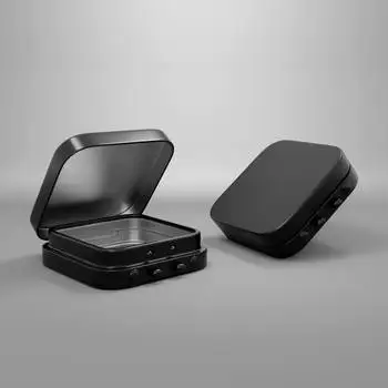 Pre Child Resistant Proof Tin 3.5 Can Button Roll Childproof Rectangle Metal Cr Tin Box Cone Packaging