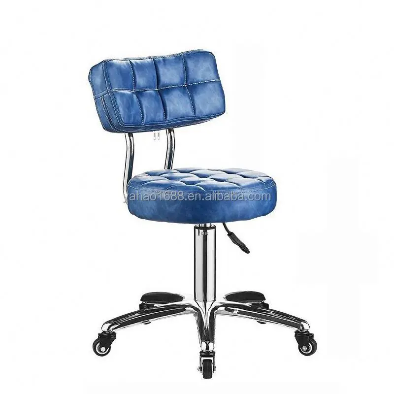 Adjustable High Quality Beauty Salon Designer Stool Hydraulic Bar Chair