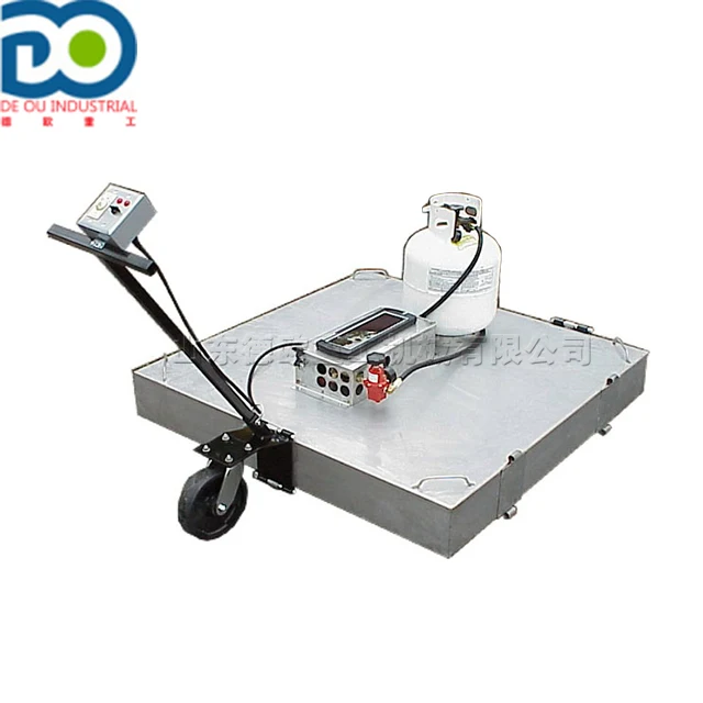 Asphalt heat regeneration heating plate portable infrared asphalt heating equipment