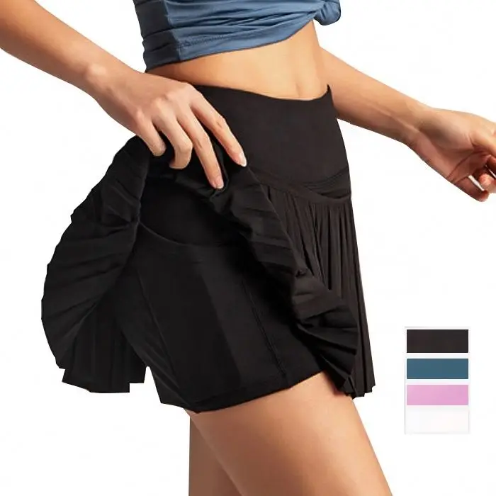 Activewear Ropa Deportiva Mujer Tennis Skirt Set Golf Wear Women Skort