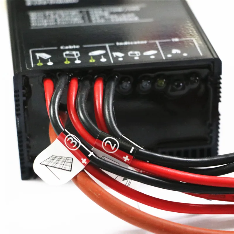 
12V 24V new design hot sale IP67 remote control solar charger controller for LED street light 
