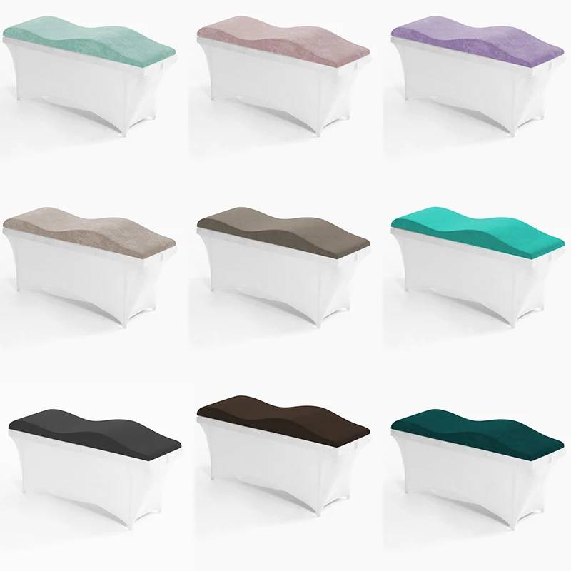 Скатерть из пены с эффектом памяти Lightlash, изогнутый наматрасник для ресниц