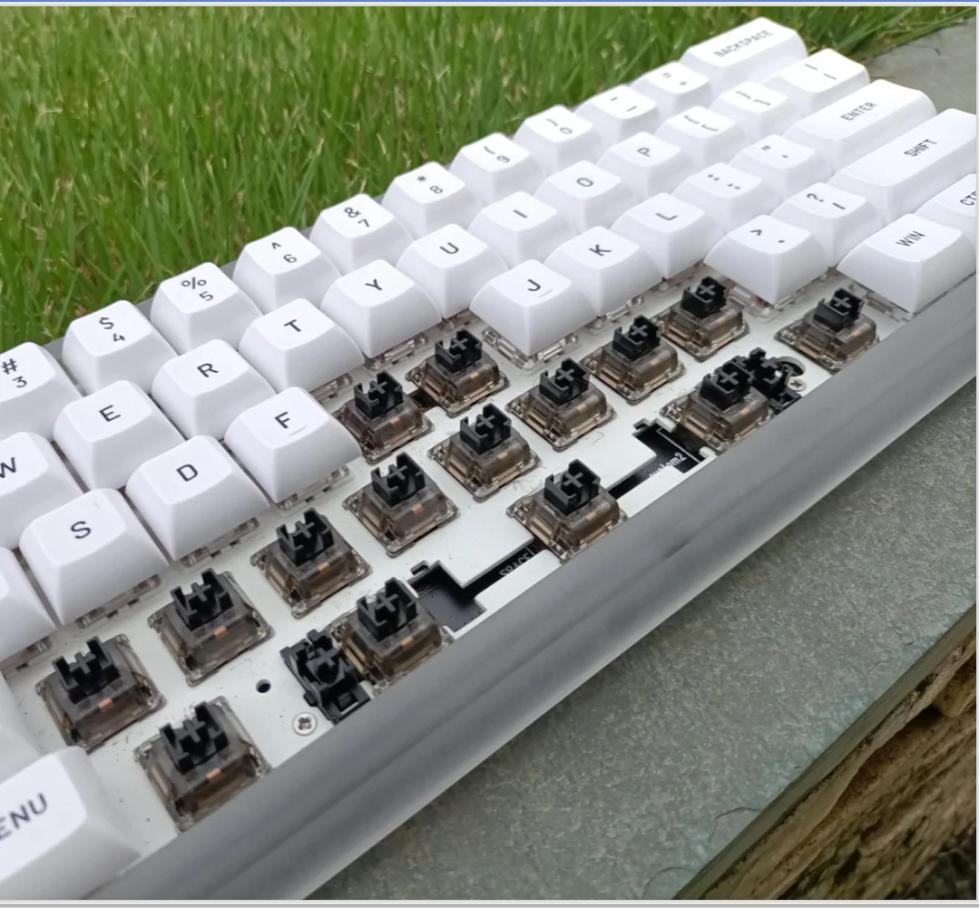 GATERON 2021 new INK v2 black box stem gaming Linear 60g force customized DIY 5pin mechanical keyboard