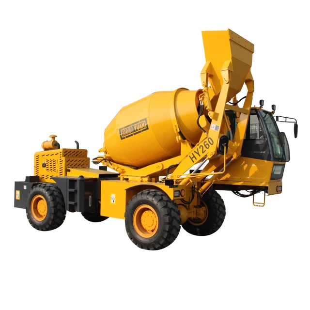 JBC 2.5 mobile diesel self loading concrete mixer in stock