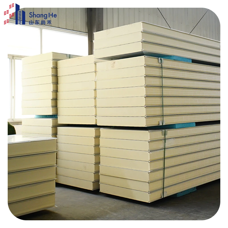 Factory Manufacture Various Metal Polyurethane Foam Wall Pu Roof Sandwich Panel