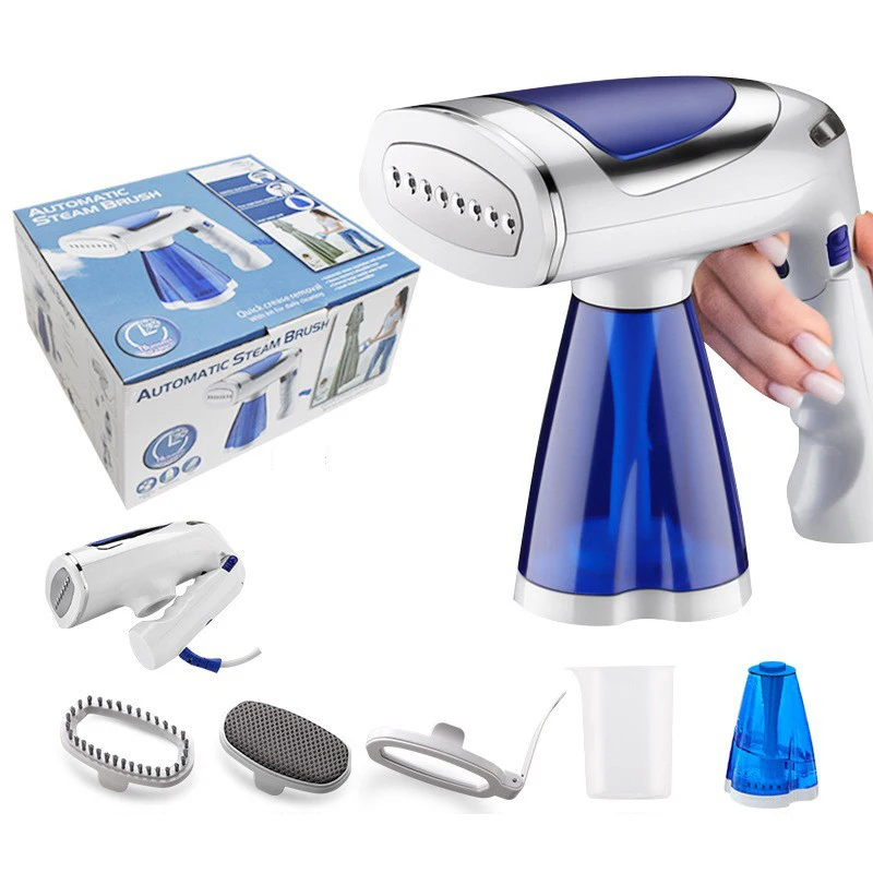 In Stock Household Travel Fabric Ironing Garment Steamer 1600W Foldable Handheld Steamer For Clothes