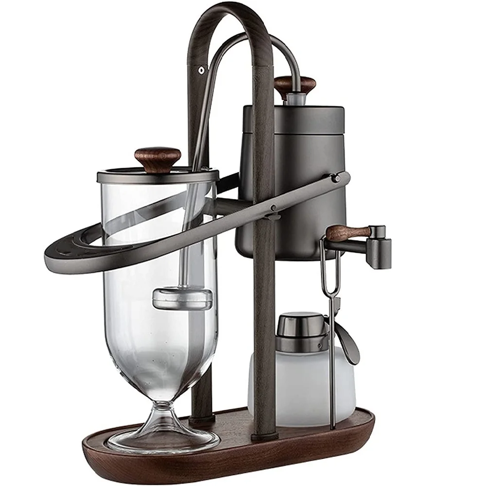 Belgian Luxury Royal Family Balance Syphon Siphon Coffee Maker Coffee Tea Dual Use Removable Water Tank Low noise