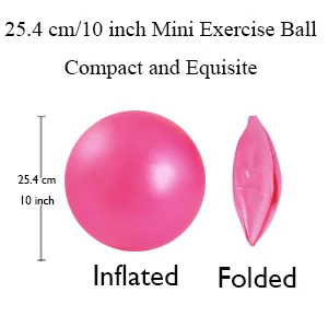 Exercise Yoga Ball For Pilates Stability Training Gym Anti Burst and Slip Resistant Balls With Inflatable