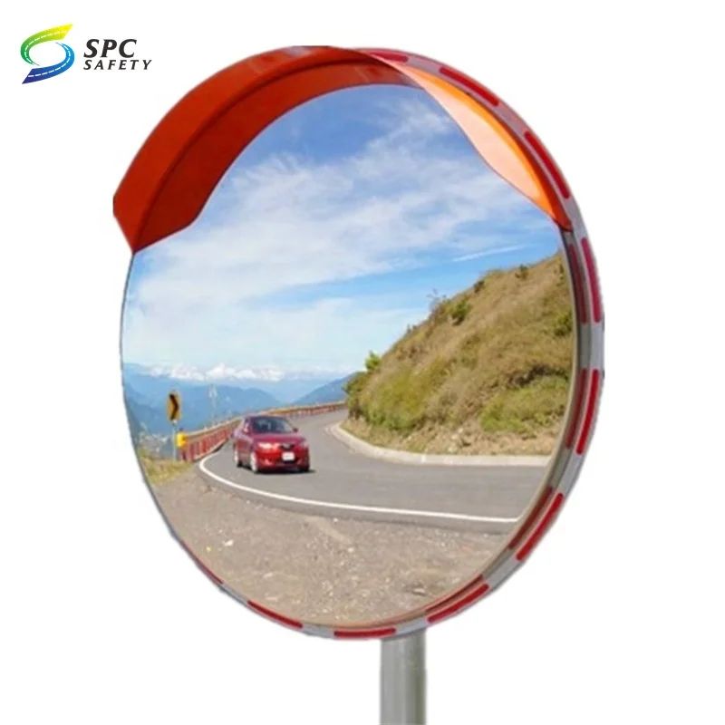 European CE certification Rectangular road street driveway blind spot corner security mirror reflection traffic safety mirror