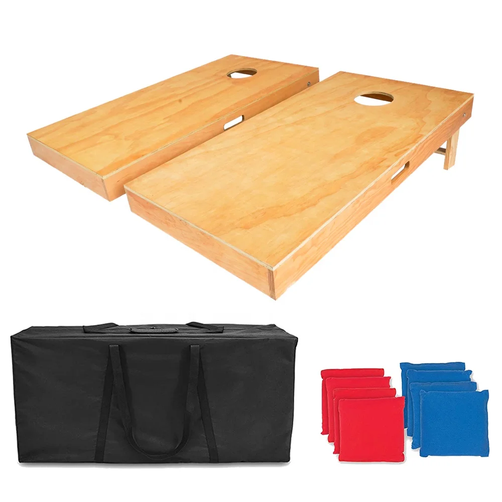 Factory Customized Blank Bean Bag Toss 4X2 Foot cornhole game