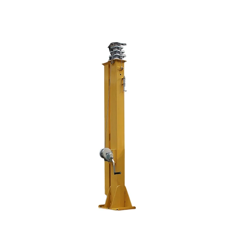 4-12m telescopic camera mast
