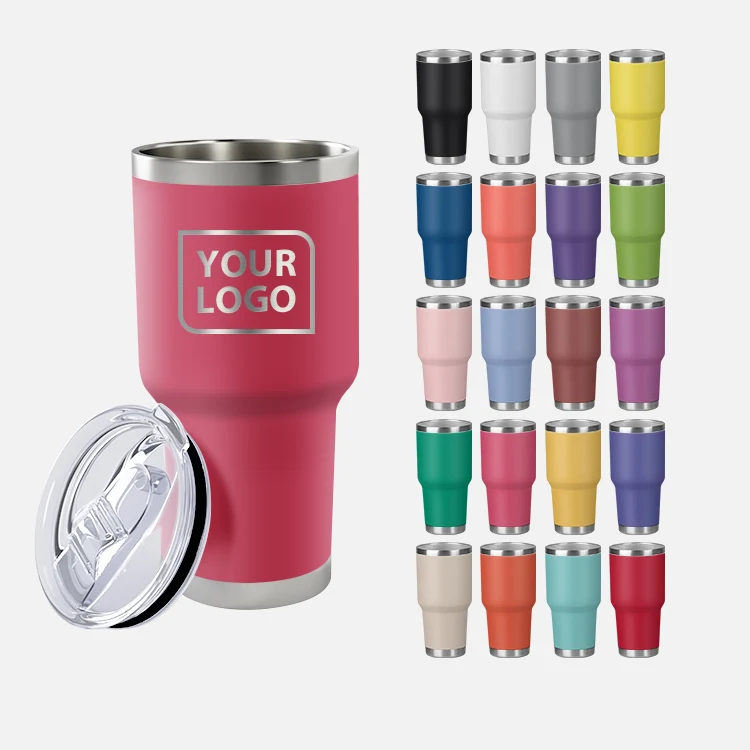 AilinGalaxy 30oz 20oz travel coffee mug water cup stainless steel tumbler cups flask vacuum insulated tumbler