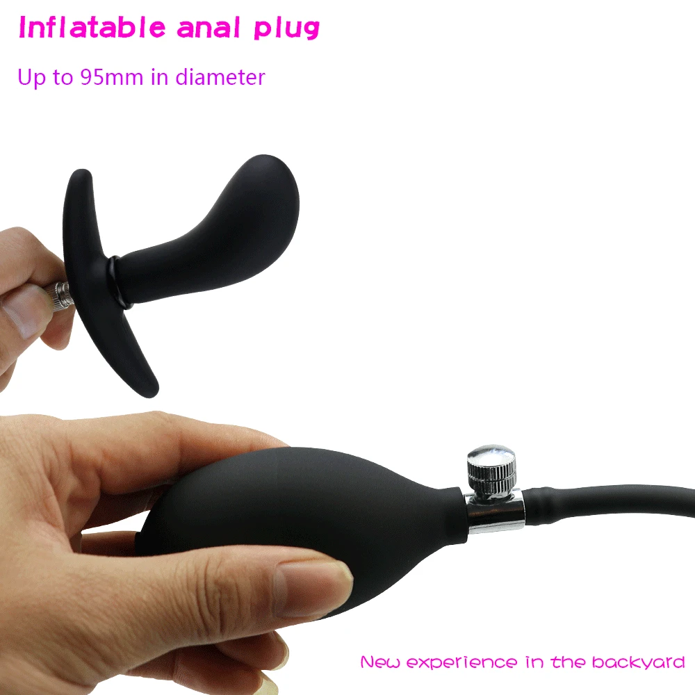Hot Sale Hot Sale Silicone Inflatable Butt Plug Anal Toys Adult Sex Toys For Men Other Massage Products Masturbation Stimulator