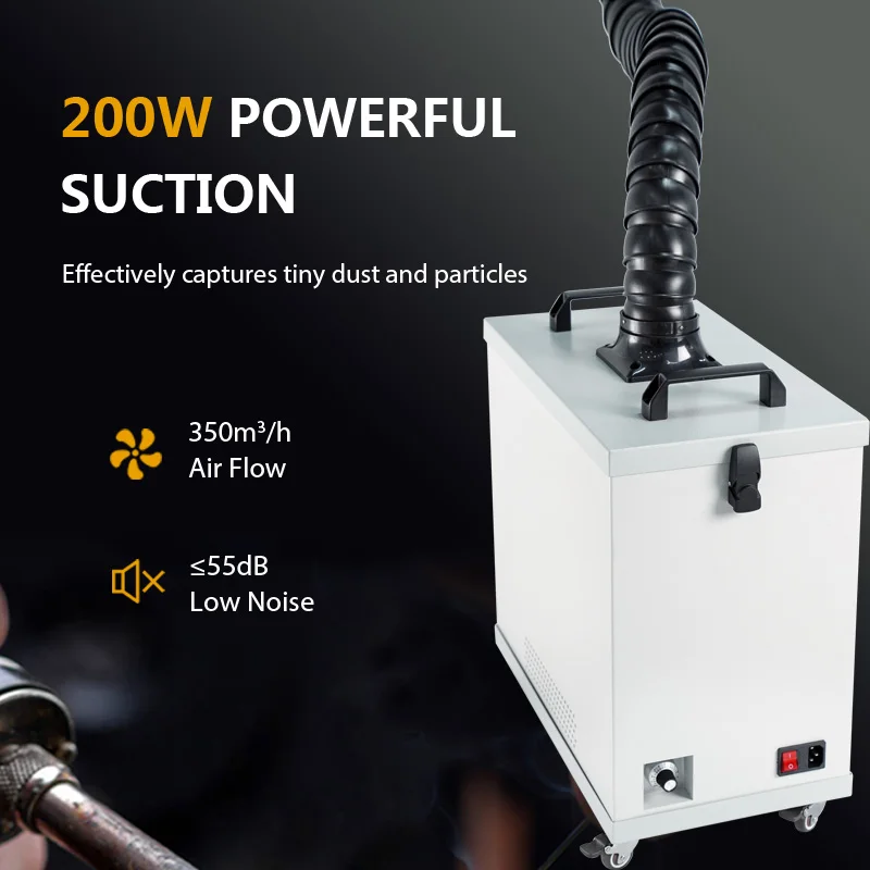 Indoor air cleaner smoke purification silicone room smoke absorber machine fume extractor