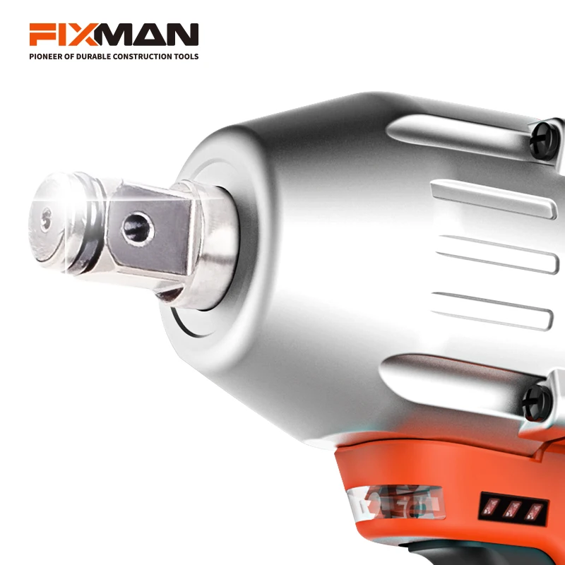 Аккумуляторный ударный гаечный ключ FIXMAN, 20 в, 1/2 дюйма