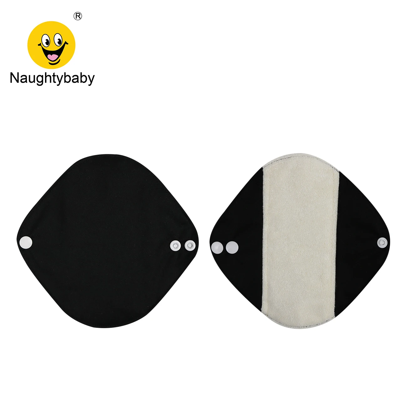 Оптовая продажа Моющиеся Многоразовые Женские бамбуковые махровые менструальные салфетки 18*17 см гигиенические прокладки