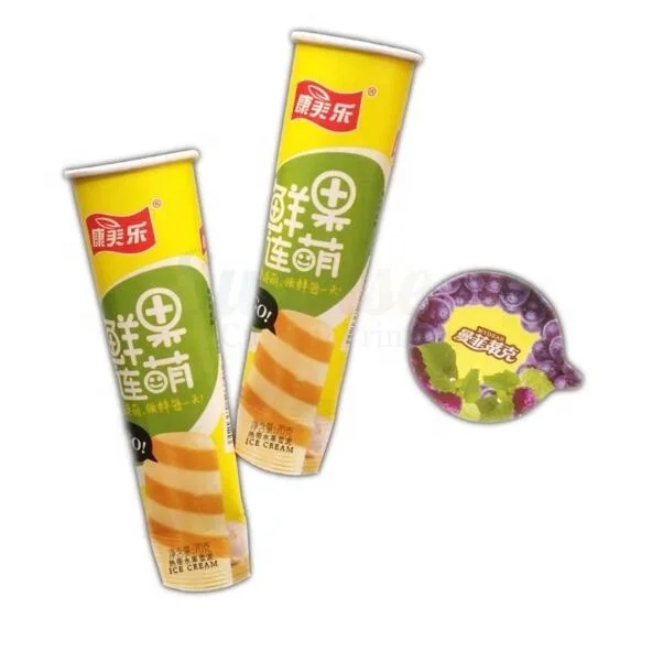 cone cup packing ice lolly calippo tube filling and sealing machine