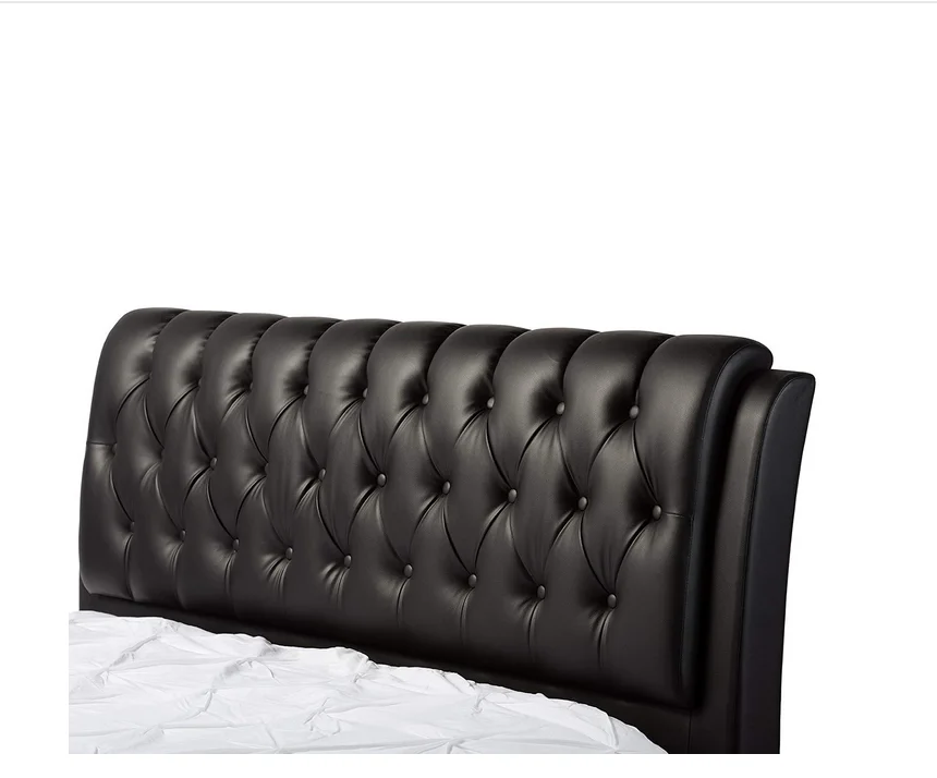 Good quality latest double bed designs / bed design / modern home bedroom furniture