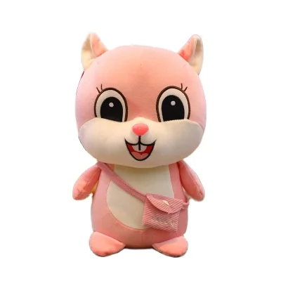 
Cute peasy squirrel plush toy doll hamster pillow child sleeping hug doll girl doll 