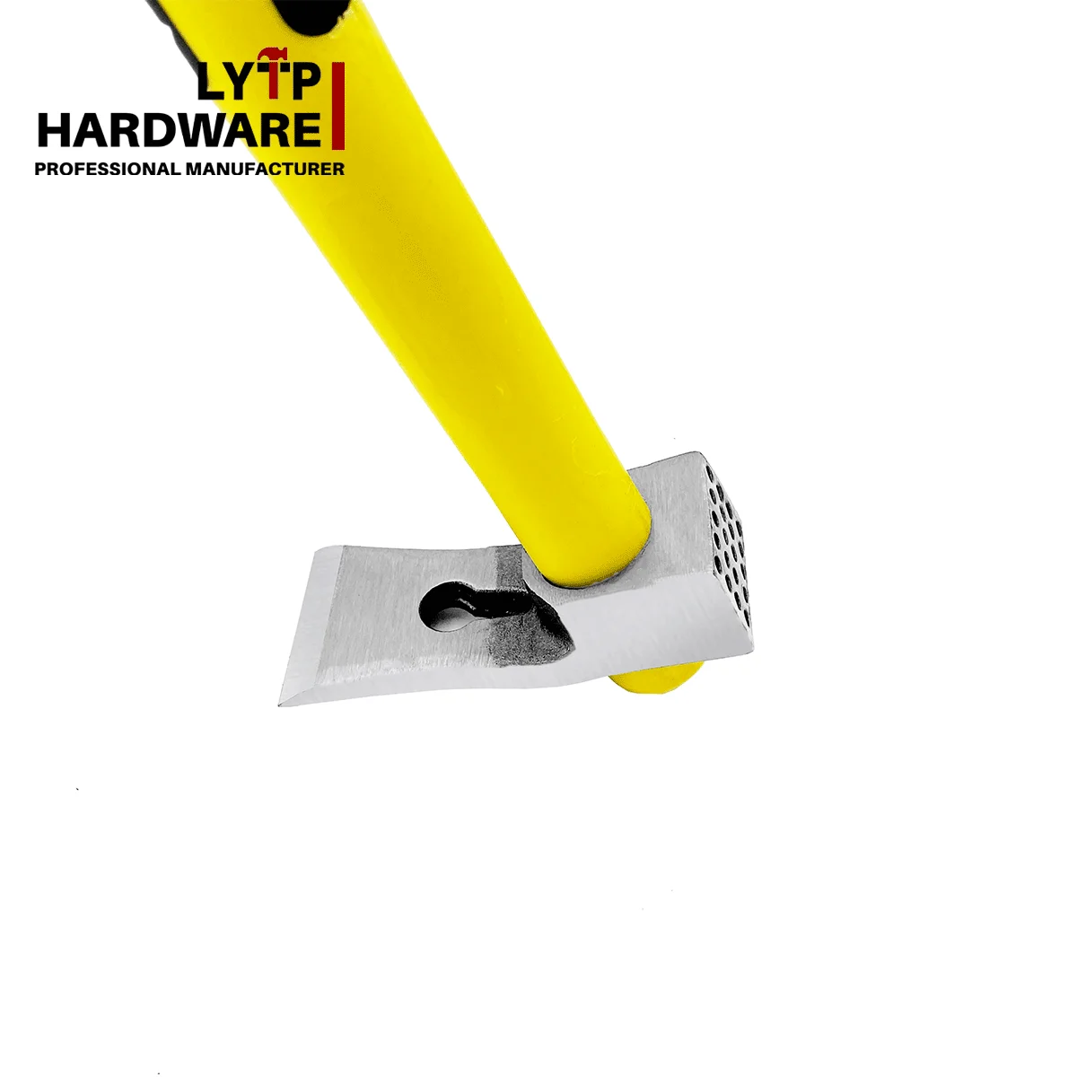 Hand Tools 450G Hammer Axes Fiberglass Handle High Quality Factory 45#Carbon Steel Adze