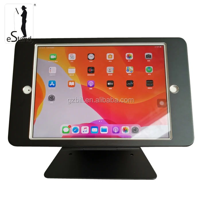 eStand BR24012RT security for  10.2 inch ipad desktop tablet stand holder with keylock