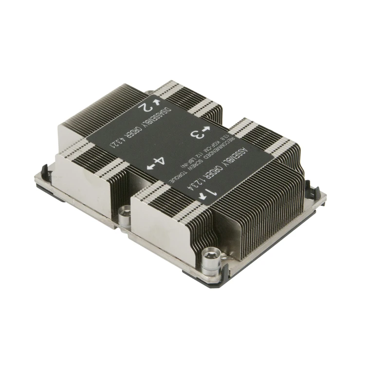 Hongyi/Supermicro SNK-P0067PS lga 3647 235W 1U пассивный процессорный кулер медный радиатор процессора intel Ксеон x11 процессор