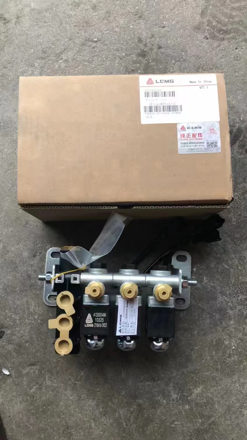 Low price solenoid valve for miner truck use mining dump truck spare Parts