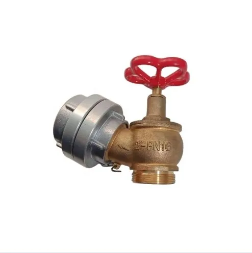 
2 Inch Brass Oblique Fire Hose Angle Valve with Storz Connection 