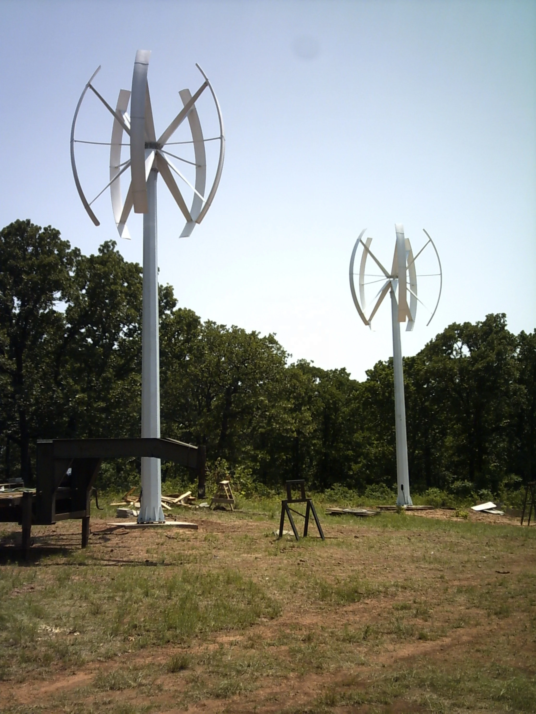 TECHMLV3kw/5kw maglev vertical axis wind turbine