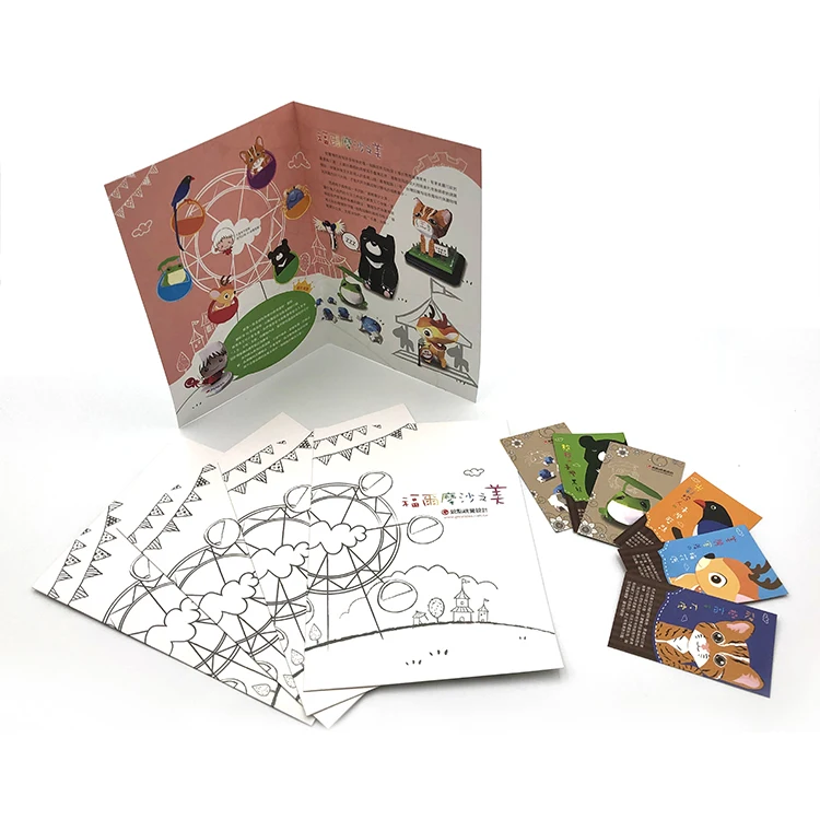 Promotional Material Printing Design Customized Magazine Catalog Brochure Printing Professional Booklet Printing